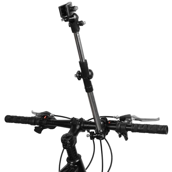 Tyverisikret cykel-/bilparaplyholder i rustfrit stål