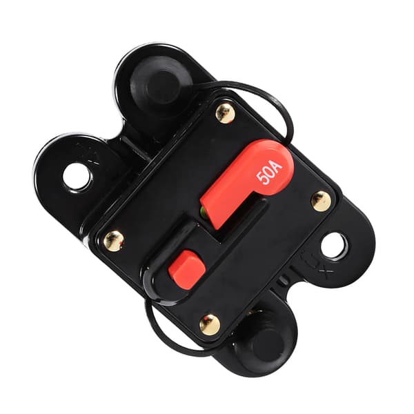 50A 100A Strømbryter Reset Sikringsholder Vanntett 12-24V Bil Båt