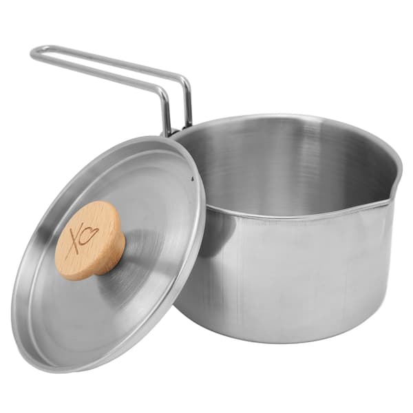 Multifunksjonell Sammenleggbar Bento-boks i Rustfritt Stål, Matboks for Utendørsbruk, Kokekar