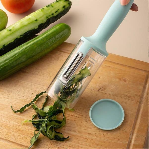 Multifunctional Peeler with Storage Box for Peeling Vegetables, Fruits