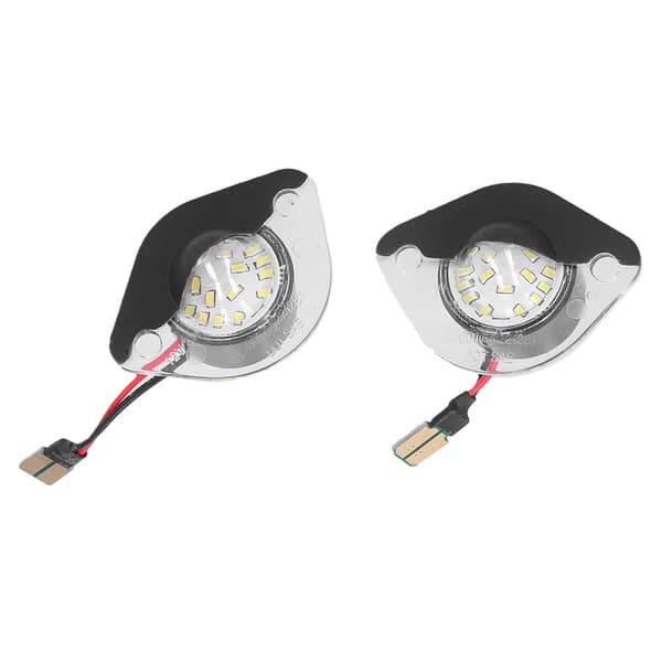 2 stk. SMD LED nummerpladelygte 3W 6500K hvidt lys Passer til Ford Mustang 1994-2004