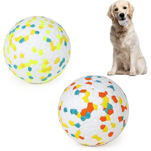 Pattepointin interaktiiviset koiralelut harjoituspallot lemmikkipallot E Tpu harjoituspelipallo keskikokoisille koirille 2 palloa 3 tuumaa kumpikin
