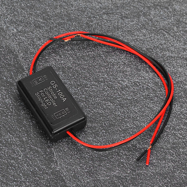 Bil Smart Flash Strobe Controller LED Højt Monteret Bremselys
