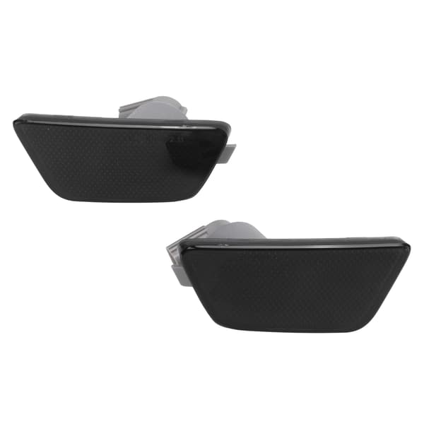 2 STK Front Bumper Sidemarkeringslys 42334145 Grå Erstatning for Chevrolet Cruze