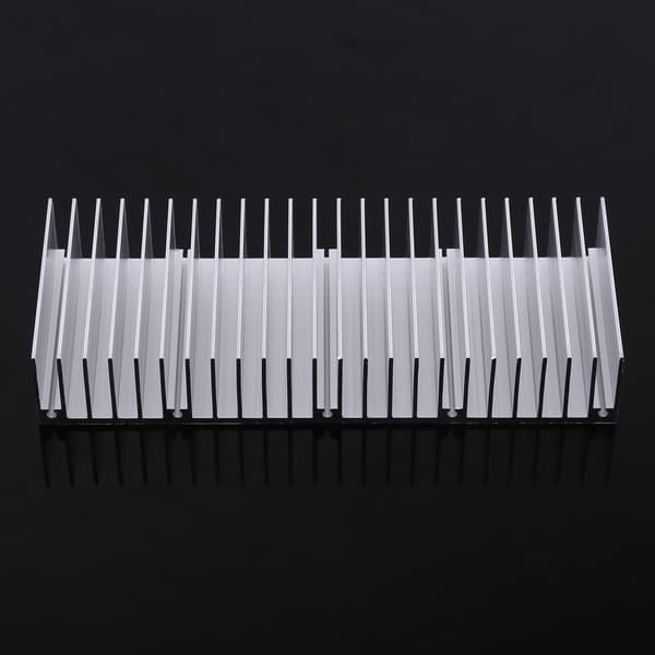 1 stk. aluminium køleplade køler tæt 24 tænder 150 mm