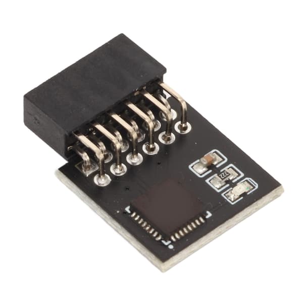 TPM 2.0 SPI-modul Stabil Høj Sikkerhed Holdbart Materiale 12-Pin SPI-modul til MSI Bundkort DDR4 Hukommelse