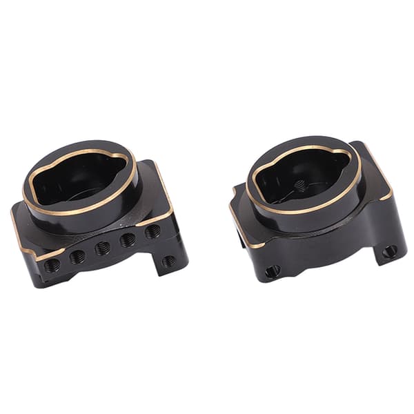2 STK RC Messing Bagaksel C Hub Professionelle Udskiftningsadaptere til RC Biler
