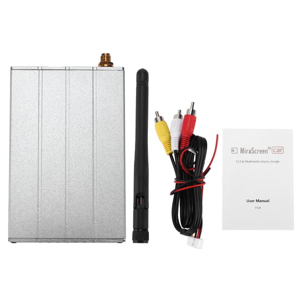 Bil WiFi Display Box Mirror Link Adapter TV Stick DLNA Kraftfull Kompatibel för Android C1