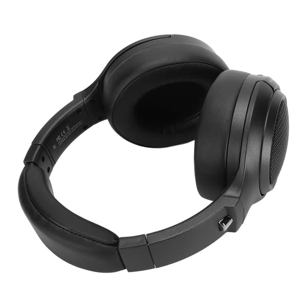 Trådløst Gaming Headset 2.4G USB C Dongle 3 Lydmoduser Oppladbart for PC Laptop Telefon Svart