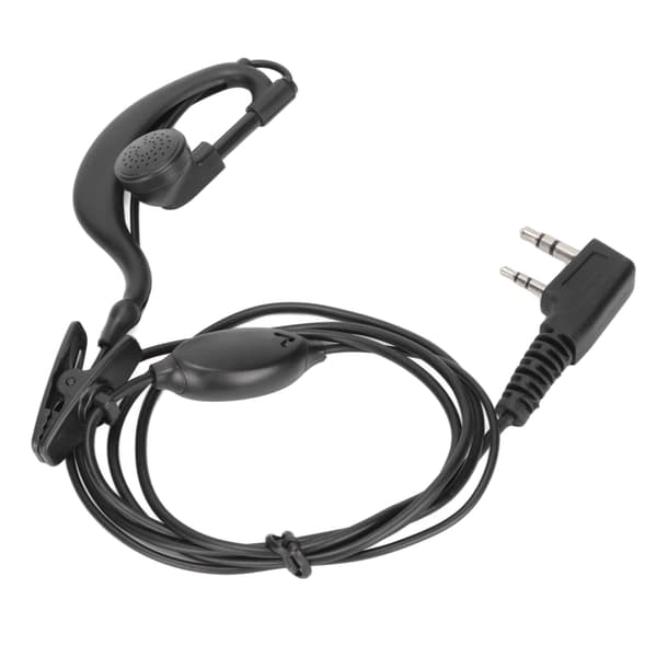 Baofeng TK Interface 2-vejs Radio Headset med Klips til BF 888S UV 5R