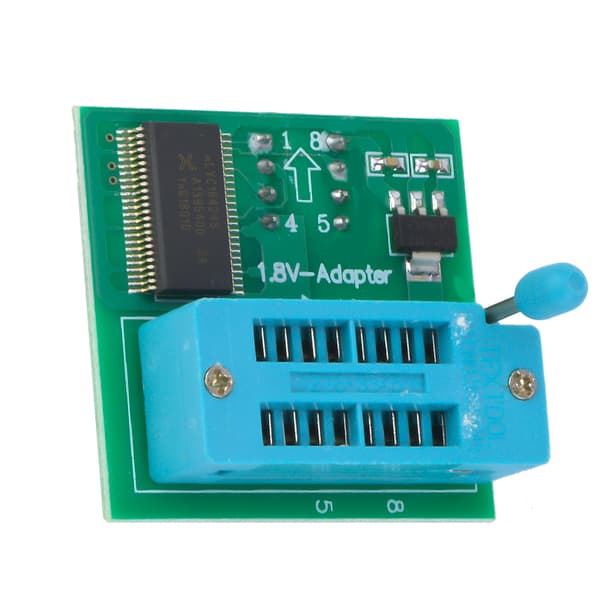 1.8V-adapter for telefonhovedkort SPI Flash SOP8 DIP8 W25 MX25 CH341 TL866CS-konvertering