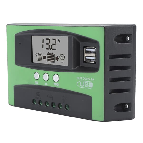 MPPT Solar Charge Controller 20A 12V 24V Dobbelt USB-port til hjemmeindustriel kommerciel brug