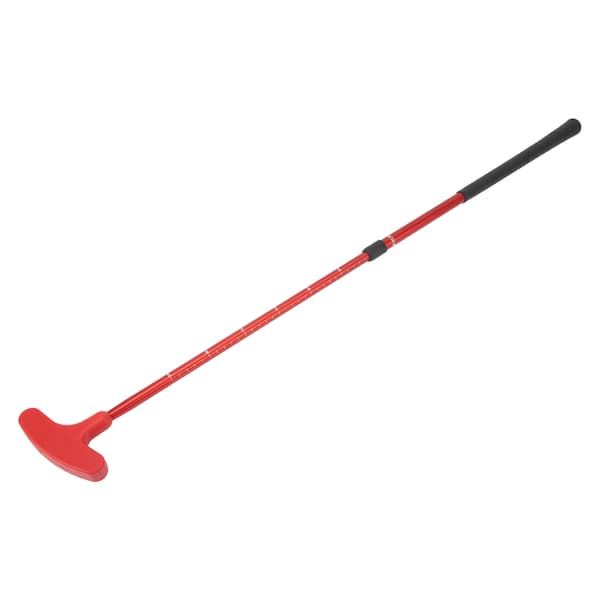 Justerbar Mini Golfputter för Män Kvinnor Barn Höger Vänster Röd