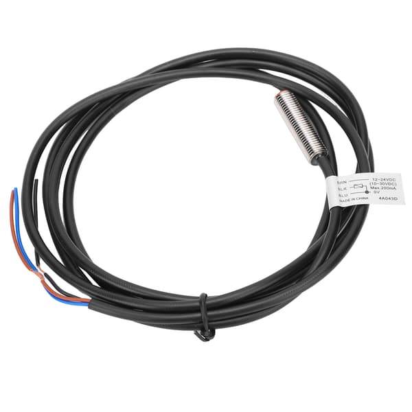 BERM Induktiv Nærhetsbryter 3-leder PNP Sensor PR08 1.5DP 5mm DC12 24V