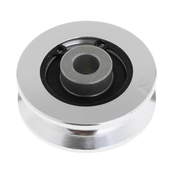 Lejeremskive Gymtilbehør Universal til kabelmaskine Gymudstyr 54mm Silver