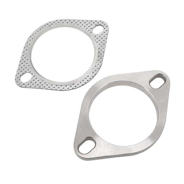 2 Bolter 3 tommers Eksosflens Tilkoblingssett Metalllegering Universal for Eksos Downpipe Catback Headers