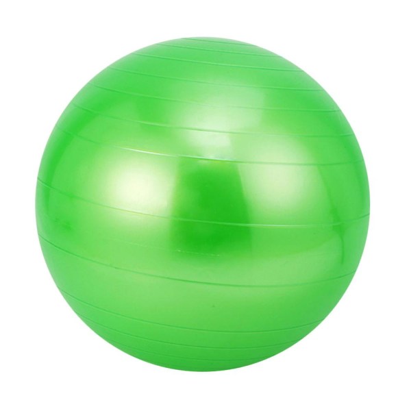 Oppustelig fitnessbold, yogabold til fitness, stabilitetsøvelse Green 65Cm