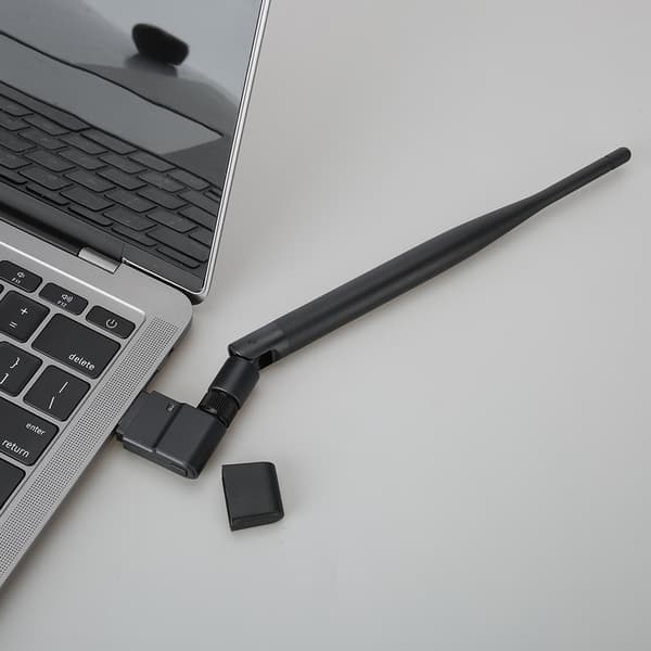 150M USB WiFi trådløs netværksadapter til stationær bærbar computer med højforstærkningsantenne
