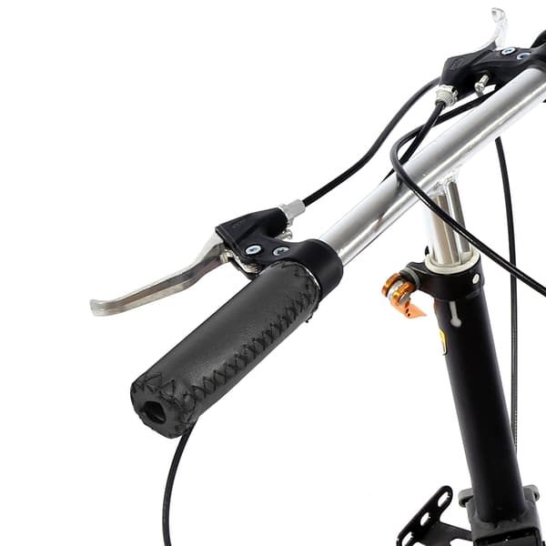 Retro Kunstlæder Cykelstyr Grips 3 Farver 1 Par