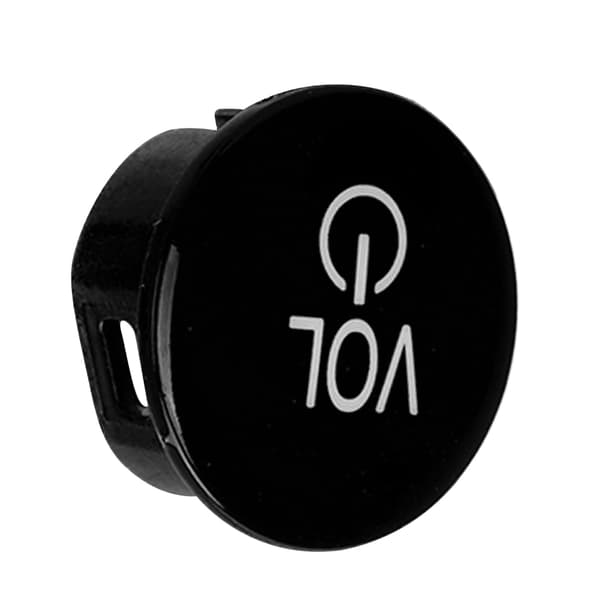Central Audio Switch Button Bil Lydstyrkekontrol Trykknap Udskiftning til M3 M4 G80 G82 G83 Sort