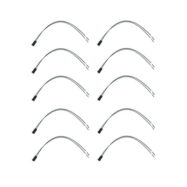 10-pak G4 LED-lampesokkel Silikone Halogenholder til MR16 MR11