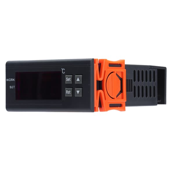 Digital Temperaturkontroller Termostat LCD-skjerm Probe AC220V 5A