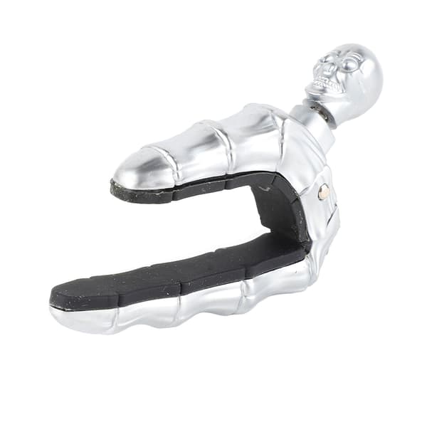 Akustisk Gitarr Capo Skalleform Ganska Cool Metall Elektrisk Klassisk Gitarr Capo för Ukulele Silver