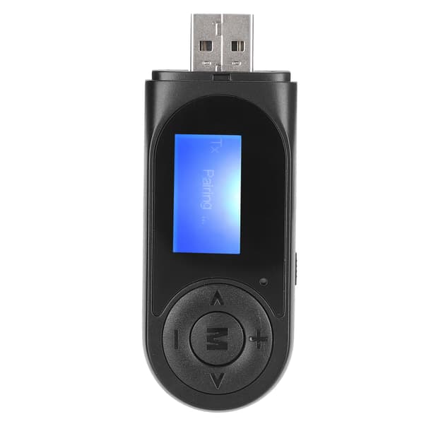 T13 LCD Bluetooth 5.0 Adapter Mottaker Sender 2 i 1 Håndsfree Samtale