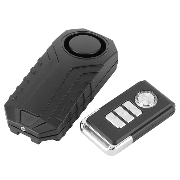 Motorcykel Stöldskyddslarm 113dB Fjärrkontroll Trådlöst Vibrationssäkerhetssystem