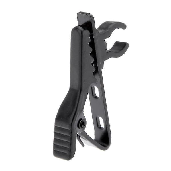 Lavalier Microphone Clips Replacement Kit Metal Clip for Online Teaching Video 3 pcs