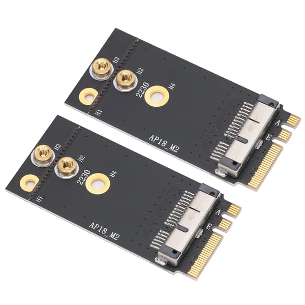 2 stk. OS X til NGFF Adapter til BCM94360CS2 BCM943602CS Trådløst Netværkskort