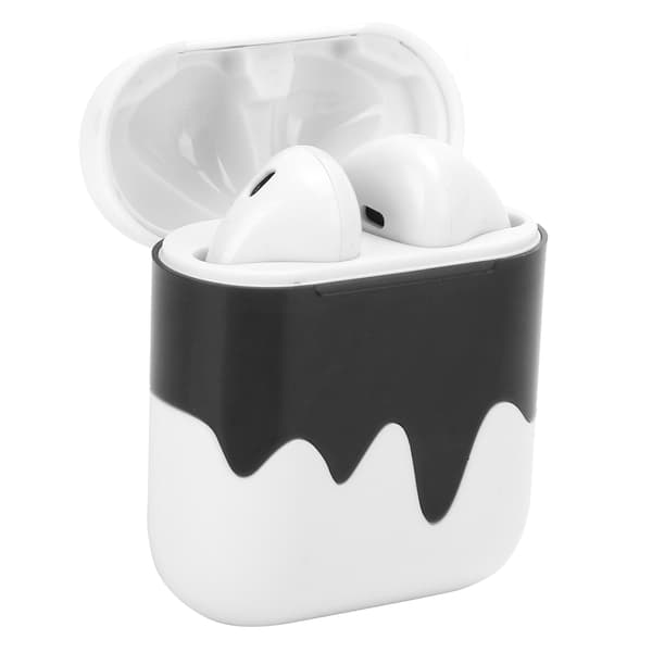 Bluetooth 5.0 Trådløse Stereo Sport Ørepropper Hvit