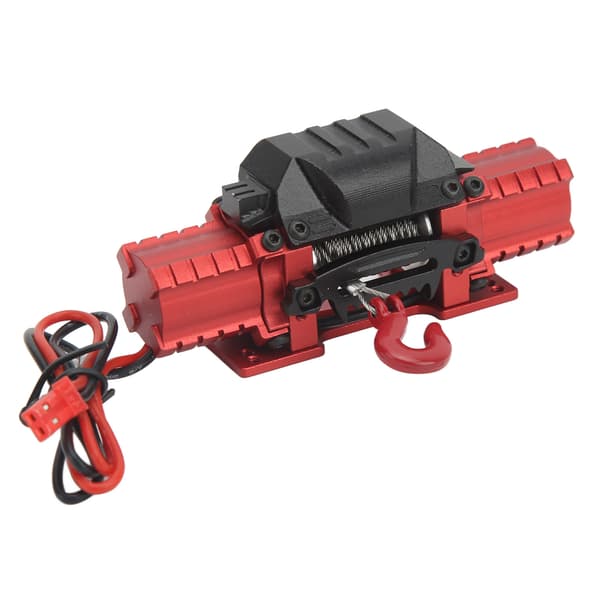 RC Bil Spil Professionel Aluminium Legering Høj Simulation Dobbelt Motor Rød