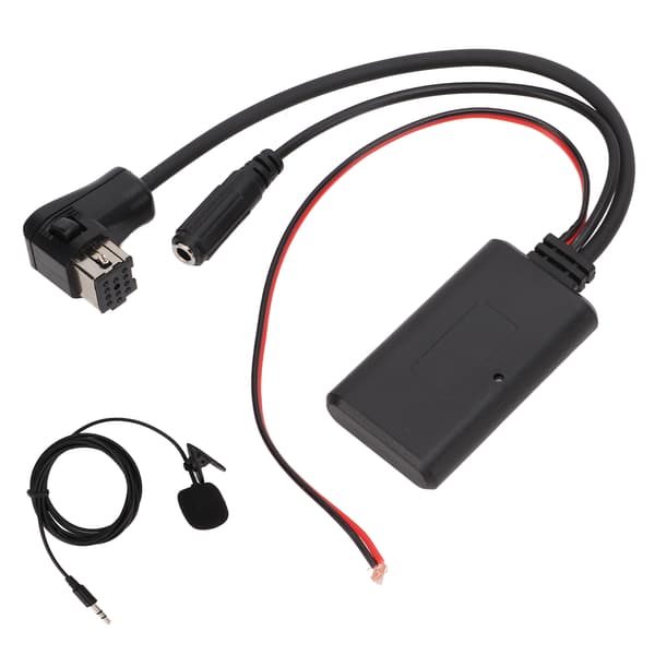 Bluetooth lydkabel Stereo AUX-inngangsadapter med mikrofonerstatning for Pionner P99 P01