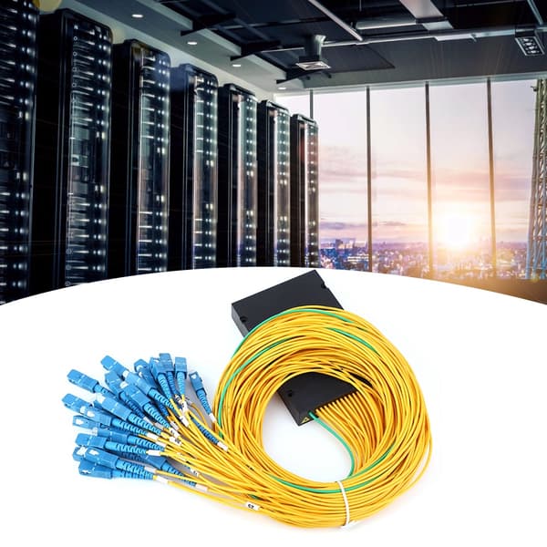 Single Mode Fiber Optic PLC Splitter 1x32 Modul SC UPC Interface