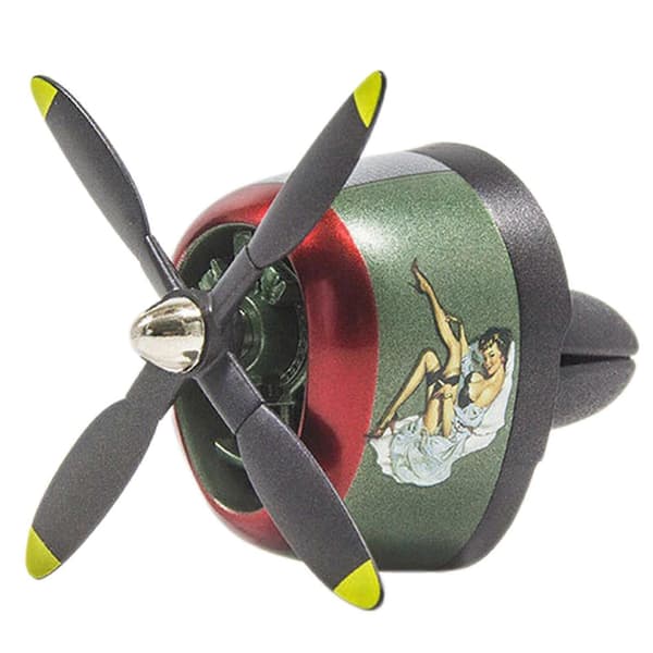 P-47 Luftfräschare Vent Clip: Raiden Fighter Modell Bil Luftfräschare - Långvarig Lukteliminator för Mäns Bilar D