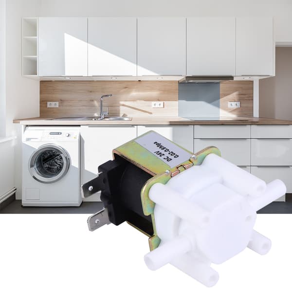 24V DC 1/4 tomme Quick Connect magnetventil til rent vandmaskineindløb