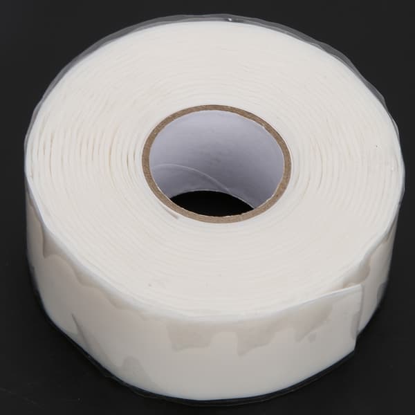 Vanntett Tape Sterkt Lim PVC PPR Rørreparasjon 2,5 cm Bredde Rød Hvit