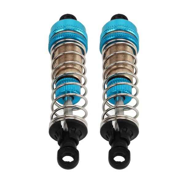 2 STK 76 mm RC Bil Hydraulisk Støddæmper Aluminiumlegering Oliedæmper til SCY 16101 16102 16103 16201 1/16 Skala Blå