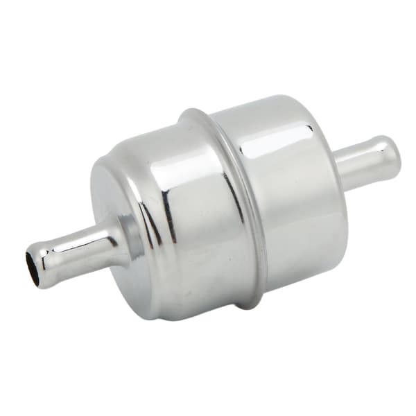 3 8in Högflödes Bränslefilter Inline Slang 9746 Krom Universal Ersättning Chevy