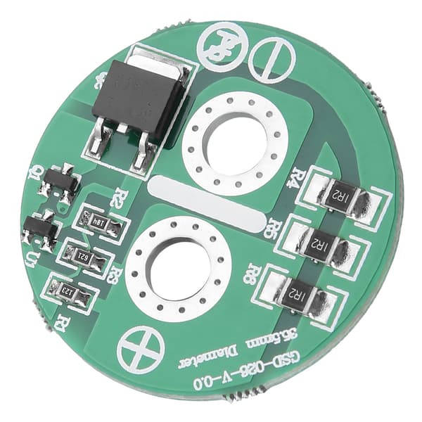 Super Farad Kondensator Litiumbatteri Skydd Balansbräda 2.5V Spänningsgräns PCB