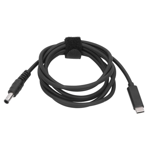 Typ C PD Strömadapterkabel 5,5 mm x 1,0 mm DC Snabbladdningskabel för bärbara datorer