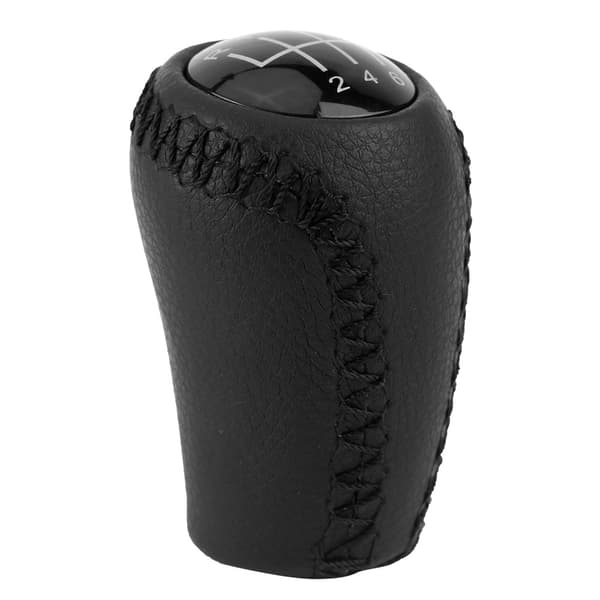Læder Gear Shift Knob Cover til Mazda 3 BK BL 5 CR CW 6 II 2005-2014