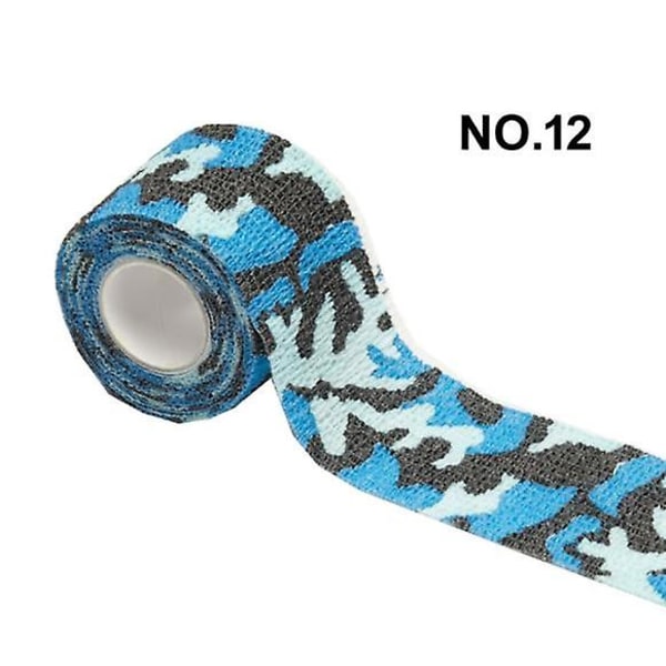 utomhus kamouflagebandage (NO.12-ocean kamouflage 7,5cm*4,5m 10st),