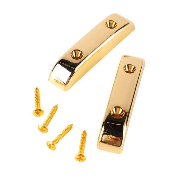2 st bas tumstöd plast halkfri lättvikt jazzbasgitarr tumfingerstöd GM03 guld