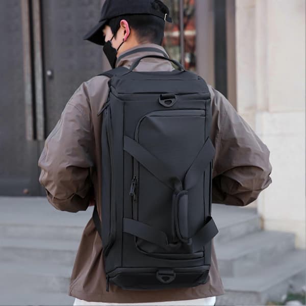 Men's Gym Backpack with Wet and Shoe Compartments Small