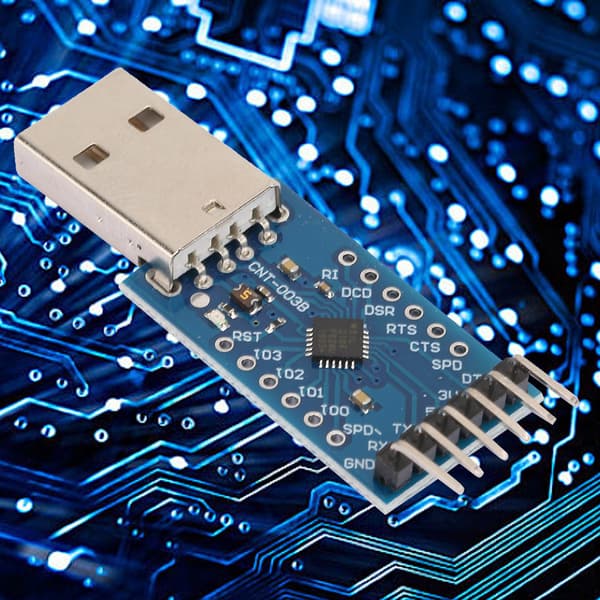 CP2104 USB 2.0 til TTL UART 6PIN Seriell Konverter Modul med Ledning