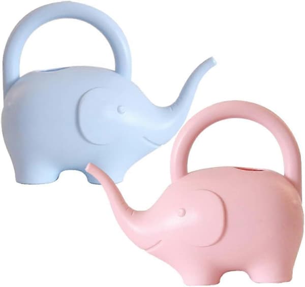 Vandkander til børn Søde elefant små vandkander til indendørs og udendørs planter 2 stk, lille kande