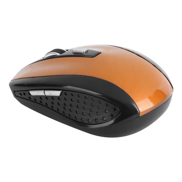 Trådløs Gaming Mus Justerbar DPI 250Hz Optisk Orange Notebook Computertilbehør
