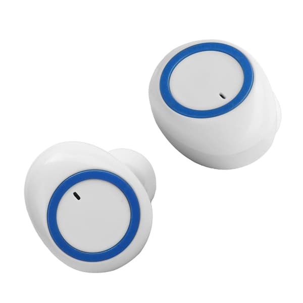 Y50 Trådløse Bluetooth 5.0 Ørepropper Stereo Hovedtelefon Hvid Blå